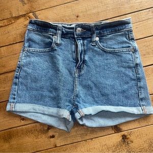 Wild Fable Medium Wash High Rise Jean Shorts